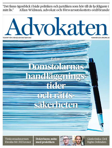 Advokaten nr 8/2014