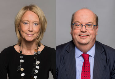 Lena Frånstedt Lofalk och Christer Danielsson