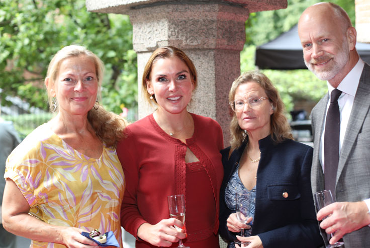 Heléne Dahlqvist, sekreterare, Advokatsamfundets disciplinärenden, advokat Elisabeth Rothlieb, advokat Christina Bergenheim och advokat Henrik Olsson Lilja.